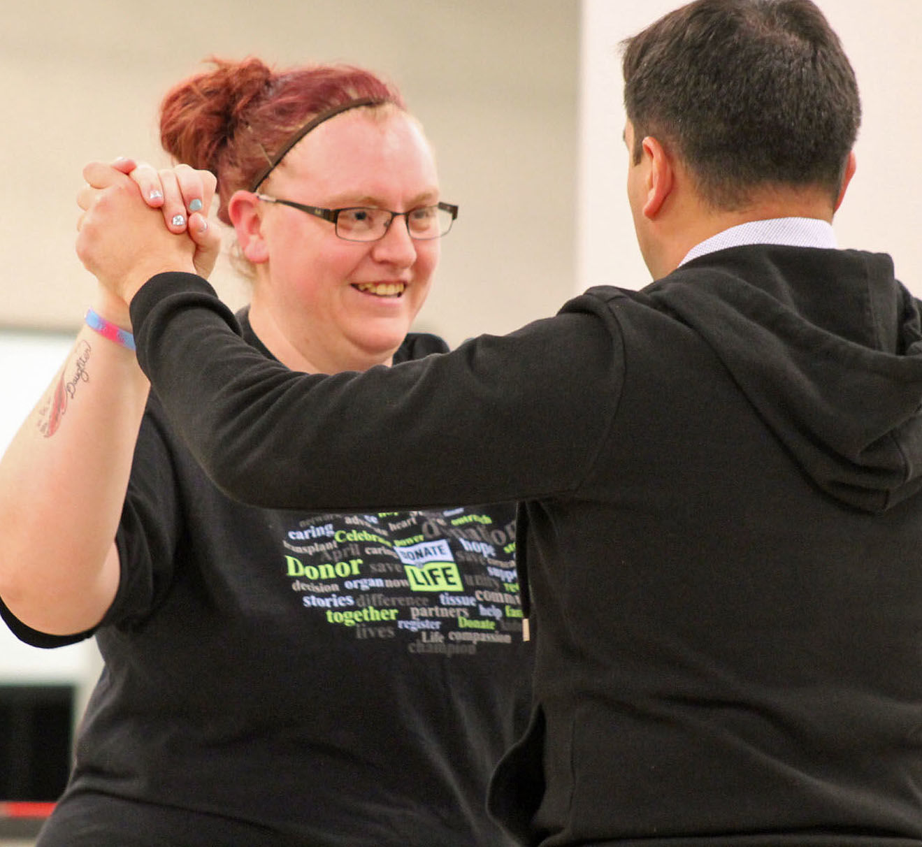 Amanda waltzing
